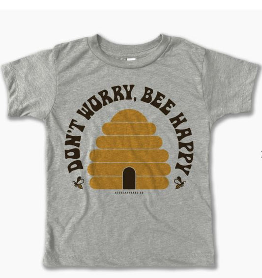 Rivet Apparel Co. - Graphic Tee - Don't Worry Bee Happy Tee