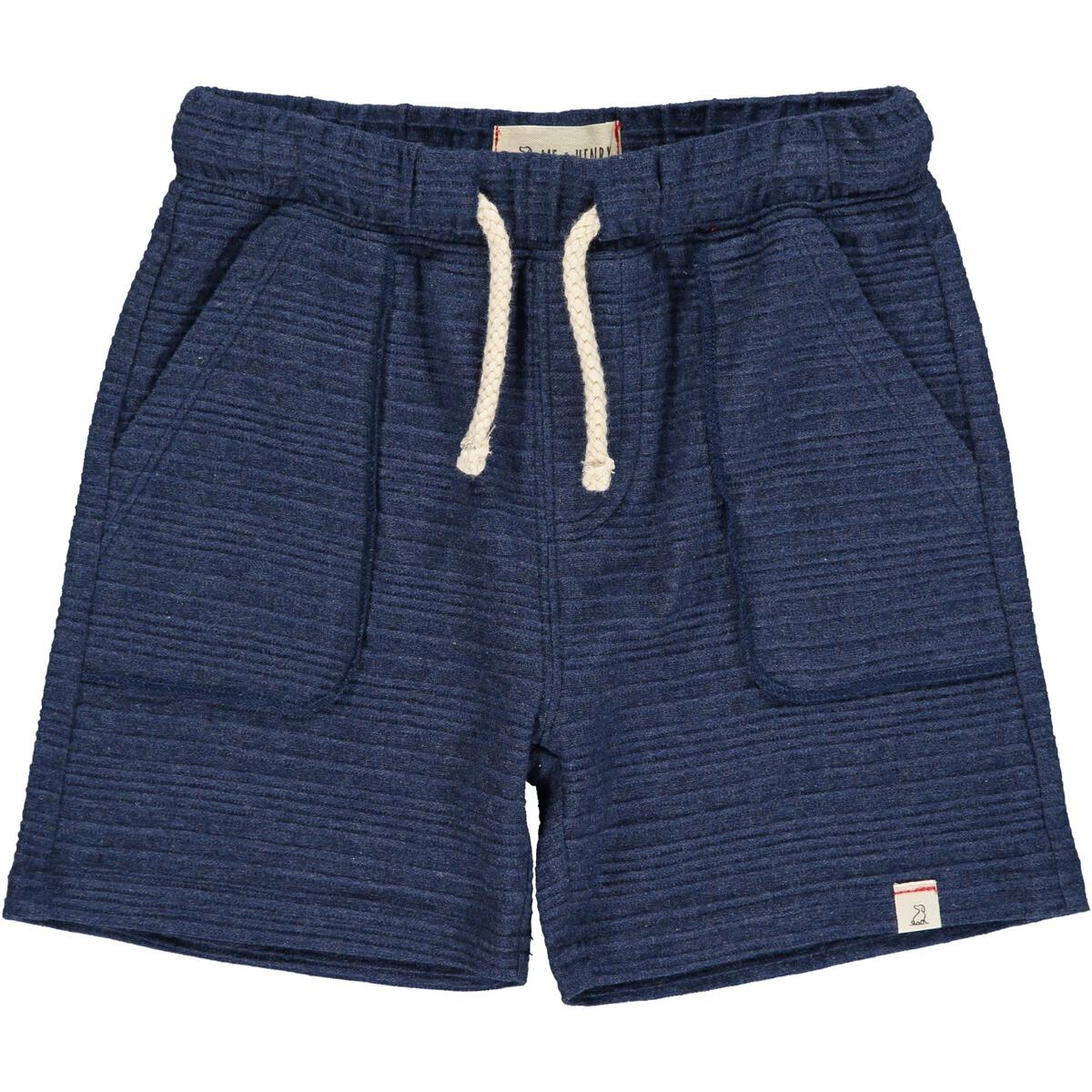 Me & Henry - Bluepeter Shorts - Navy Ribbed