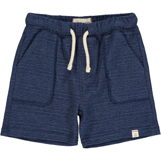 Me & Henry - Bluepeter Shorts - Navy Ribbed