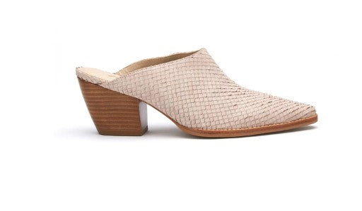 Matisse - Cammy Pointed Toe Mule - Blush Snake