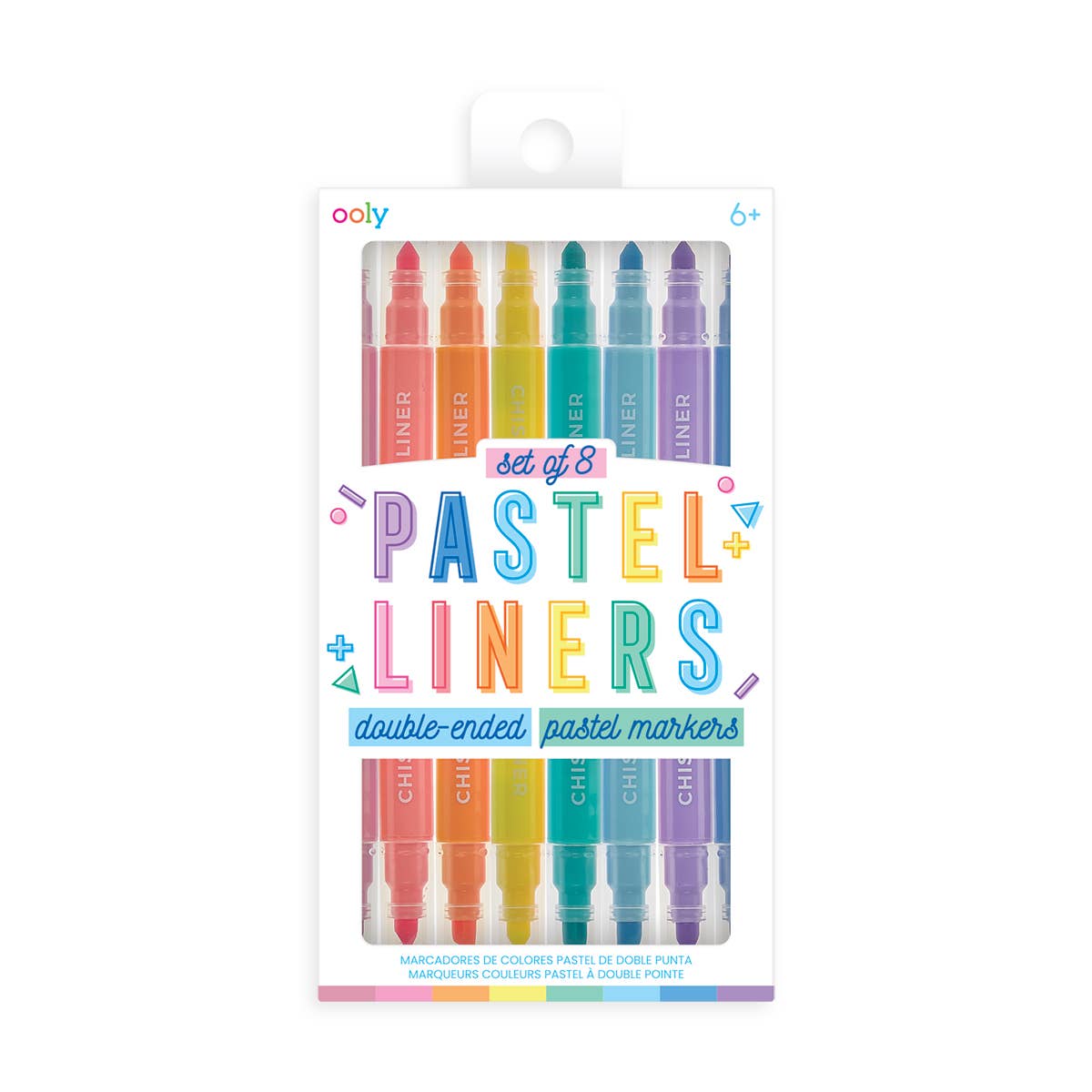 OOLY - Pastel Liner Double Ended Markers