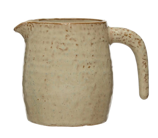 Bloomingville - Stoneware Pitcher, Reactive Glaze
