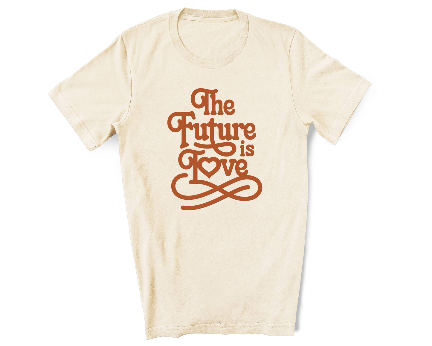 Polished Prints - The Future is Love Adult Unisex T-Shirt