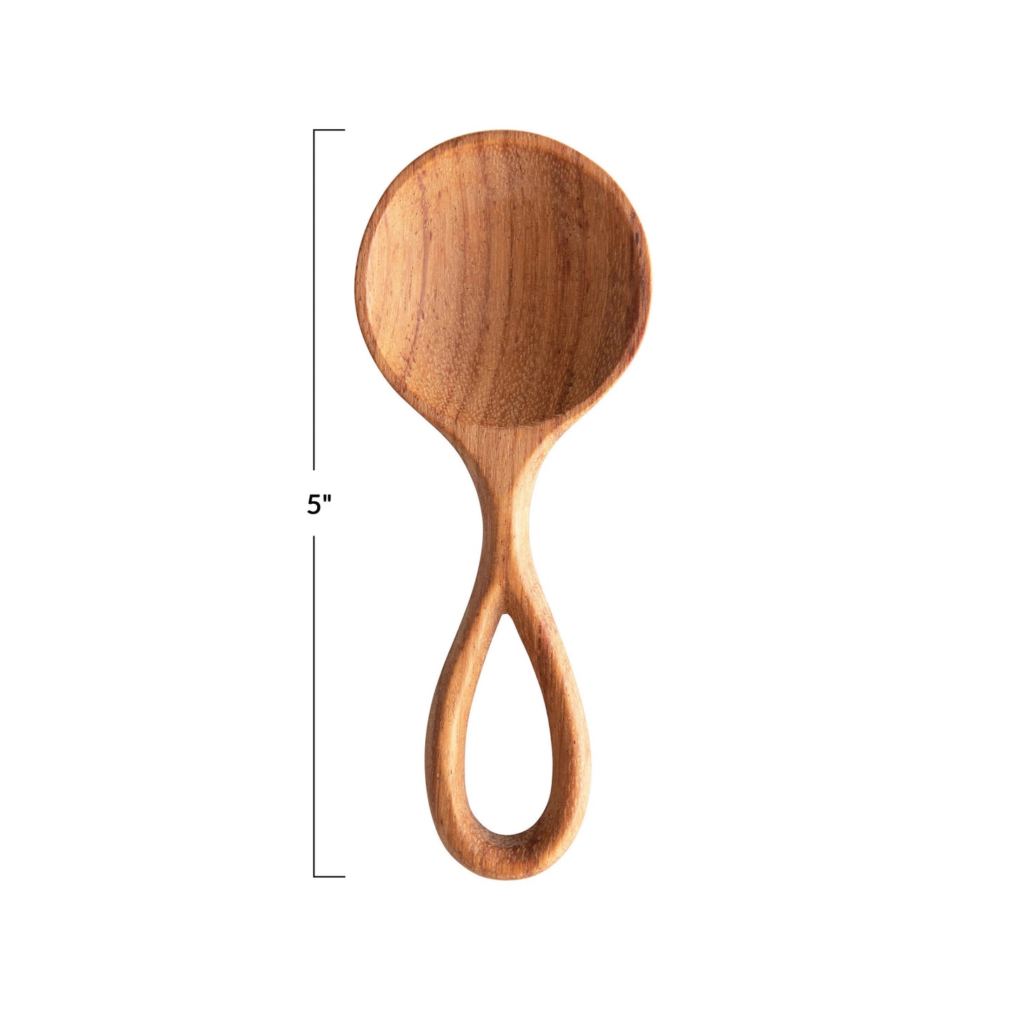 Hand Carved Douisse Wood Spoon with Handle