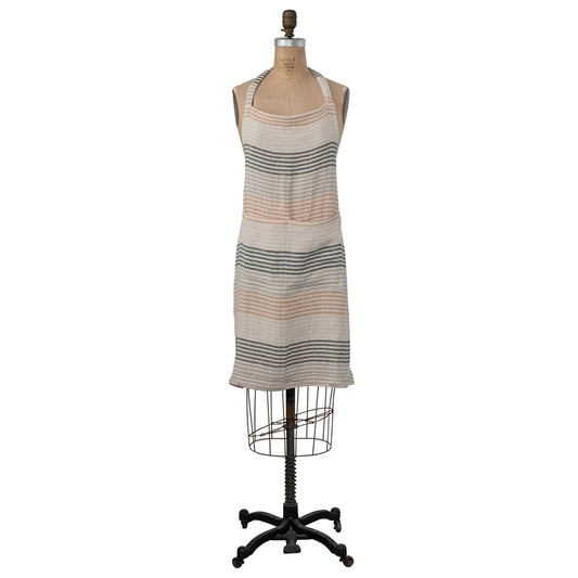 Woven Cotton Double Cloth Yarn Dyed Apron