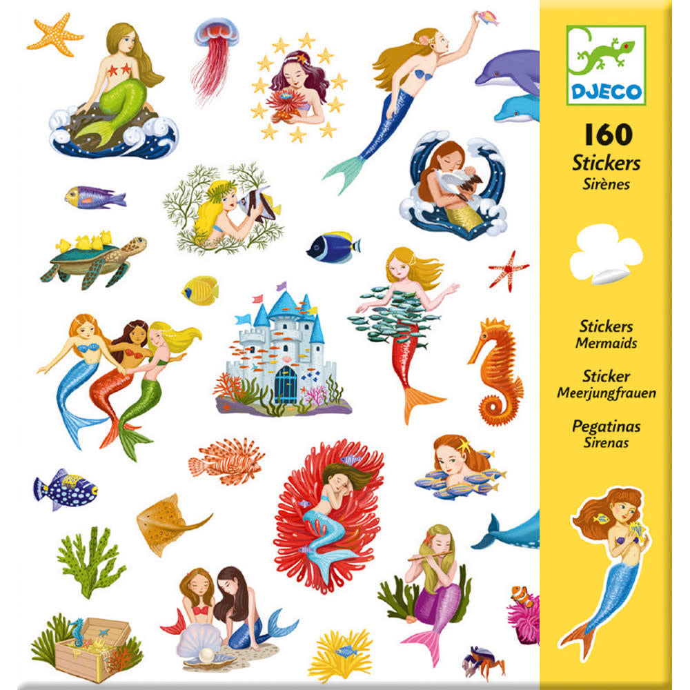 DJECO - Stickers Mermaids