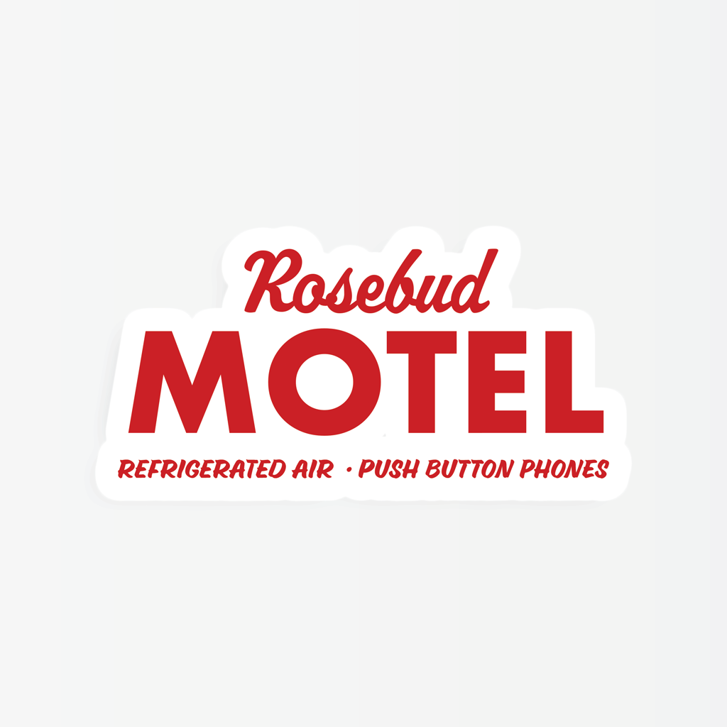 Party Mountain Paper - Rosebud Motel Sticker