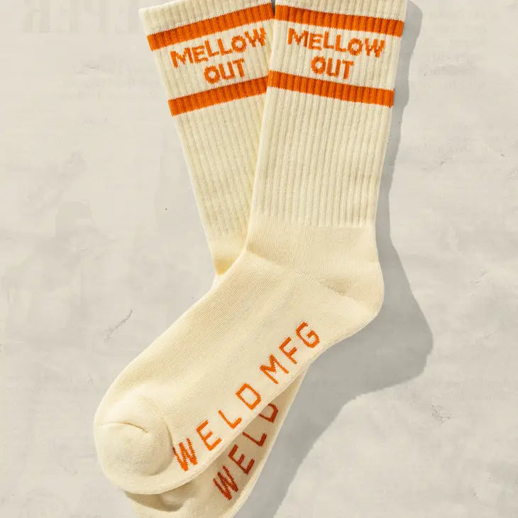 Mellow Out Crew Socks