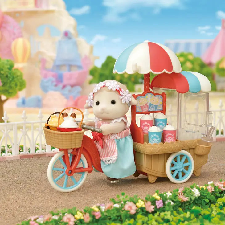 Calico Critters - Popcorn Delivery Trike