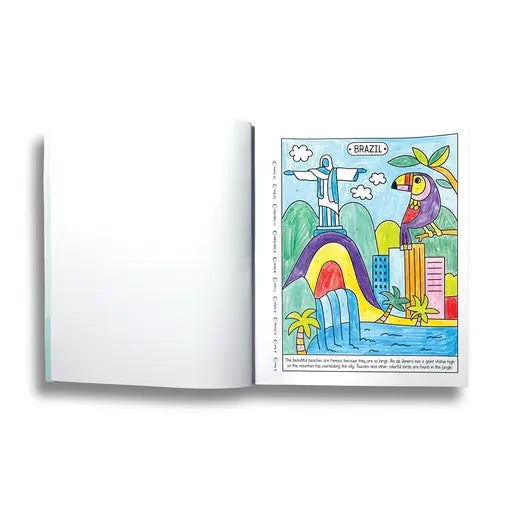 Ooly - Color By Number Coloring Book - Wonderful World
