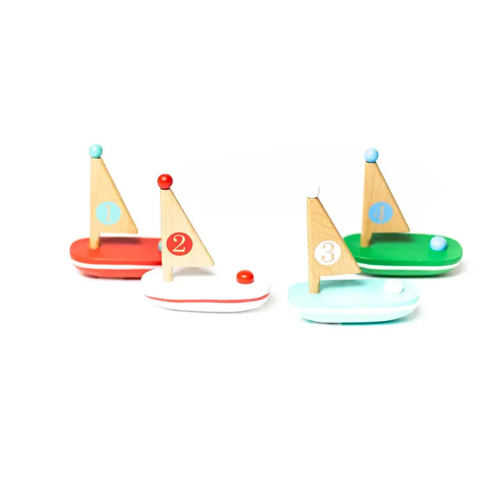 Little Wooden Sailboats