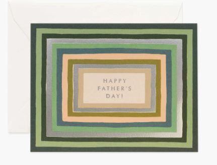 Rifle Paper Co. - Striped Father's Day Card