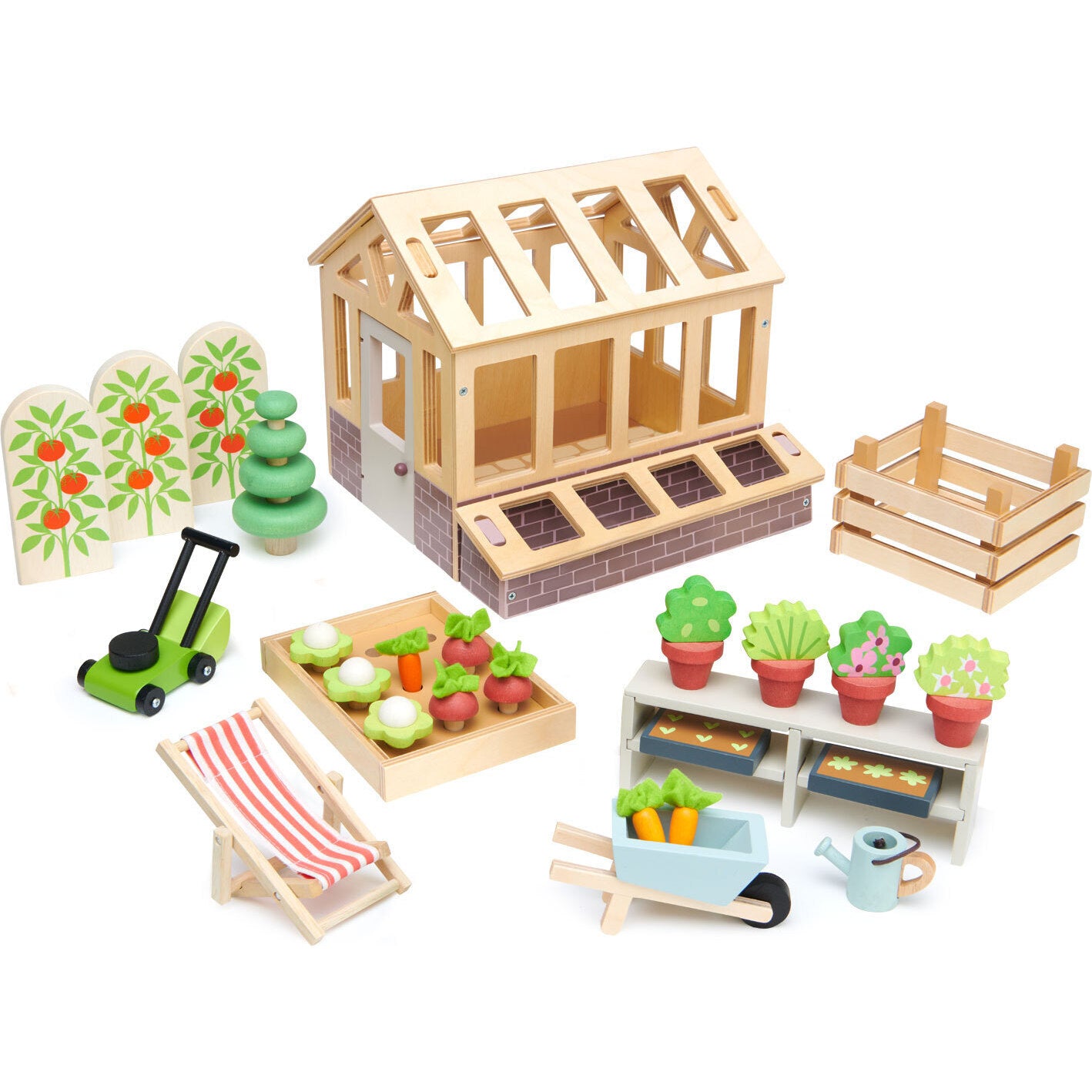 Tender Leaf Toys - Greenhouse and Garden Set