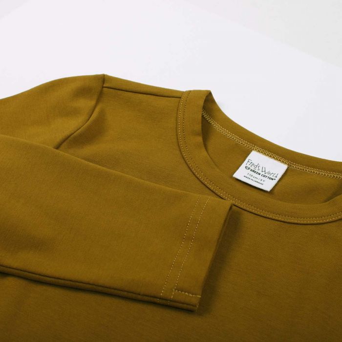 Fred's World - Alfa Longsleeve Tee - Pesto - LAST ONE 9Y