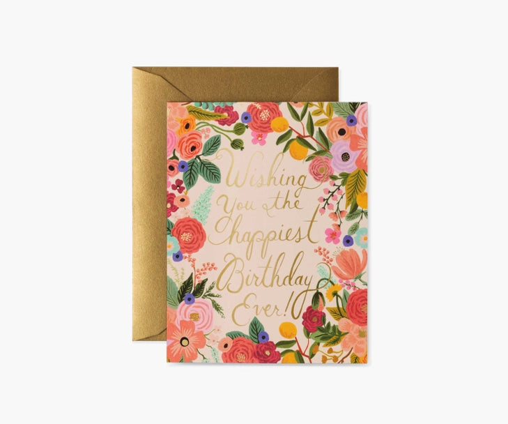 Rifle Paper Co. - Garden Party Birthday Card