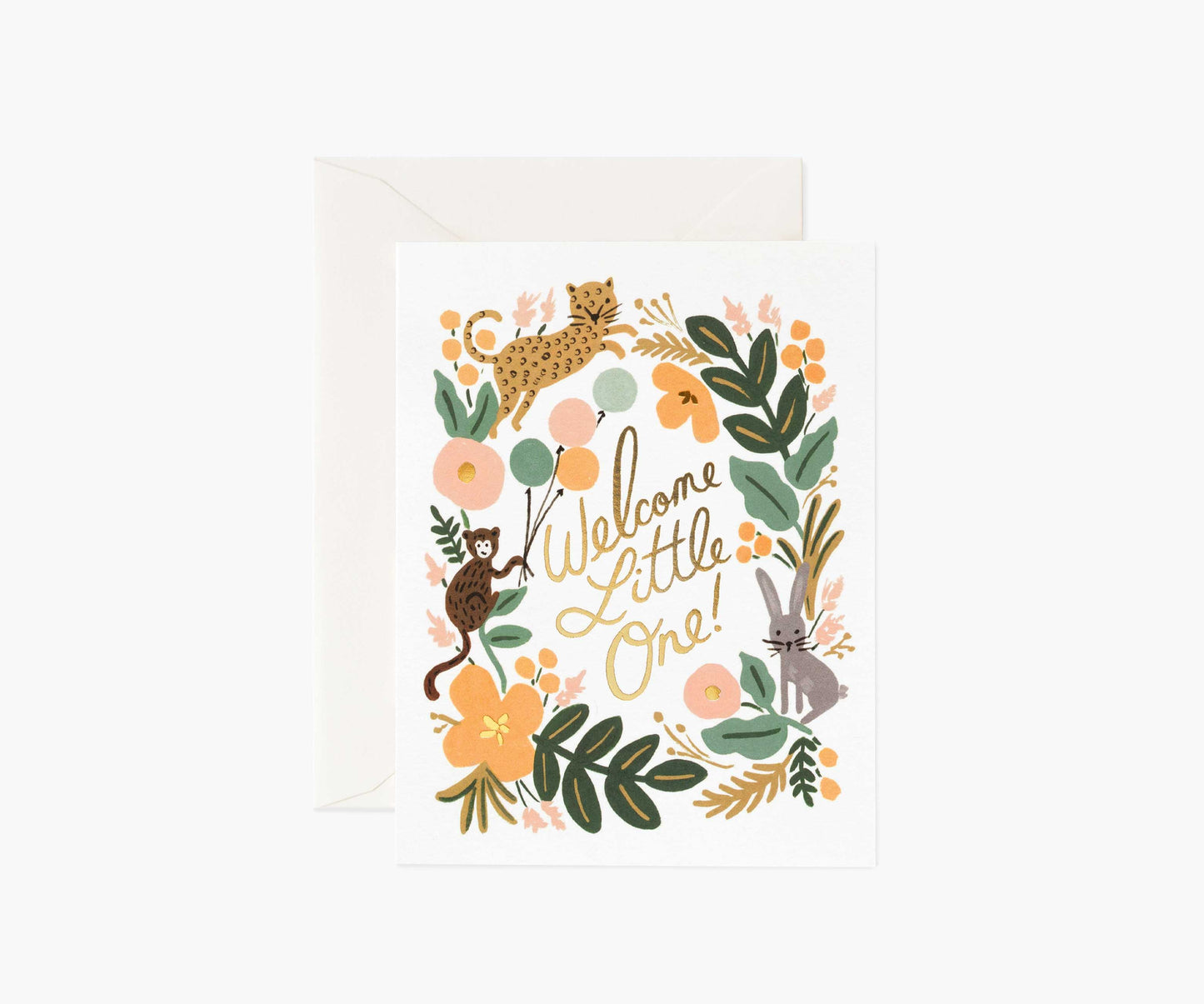 Rifle Paper Co. - Menagerie Baby Card