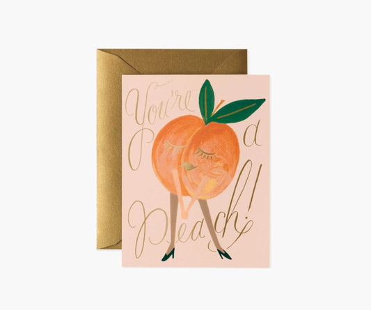 Rifle Paper Co. - Card - You're A Peach