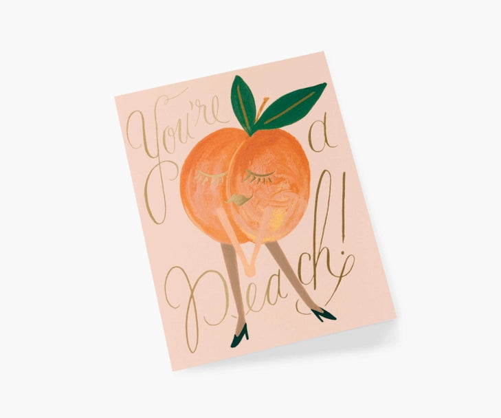 Rifle Paper Co. - Card - You're A Peach