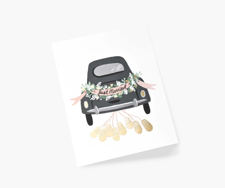 Rifle Paper Co. - Just Married Getaway Card