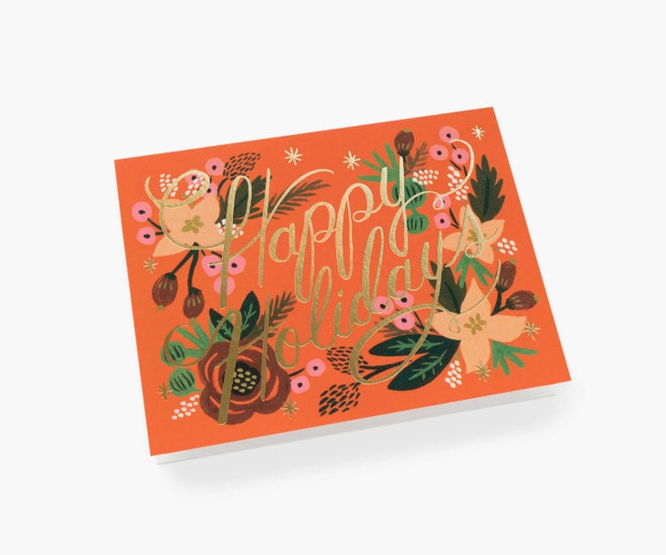 Rifle Paper Co. - Poinsettia Holiday Card