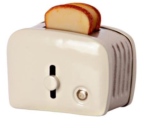 Maileg - Miniature Toaster & Bread - Off White