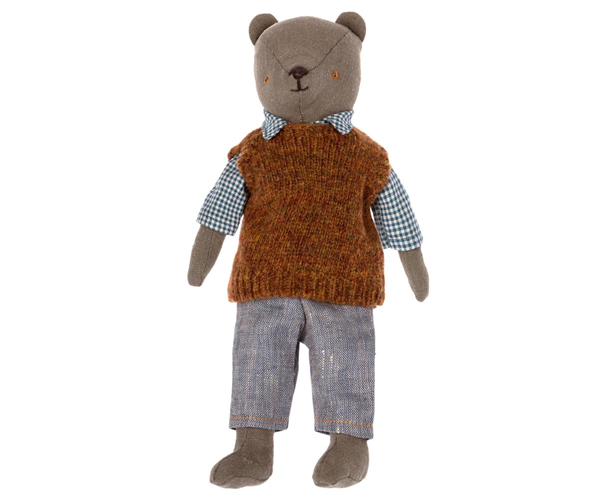 Maileg - Shirt, Slipover and Pants for Teddy Dad