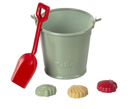 Maileg - Beach Set - Shovel, Bucket and Shells