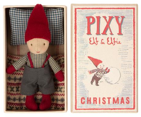 Maileg - Pixy Elf in Matchbox