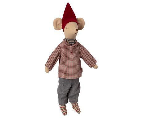 Maileg - Christmas Mouse, Medium - Boy