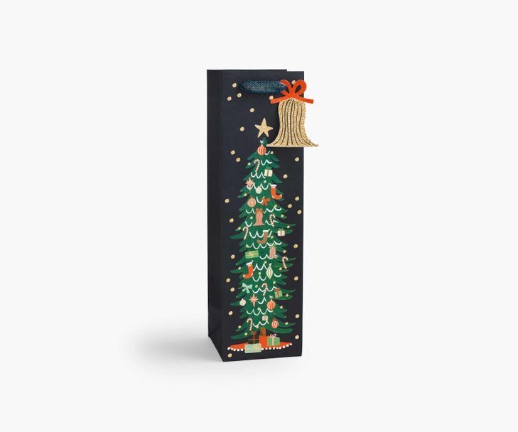 Rifle Paper Co. - Wine Gift Bag - Deck The Halls