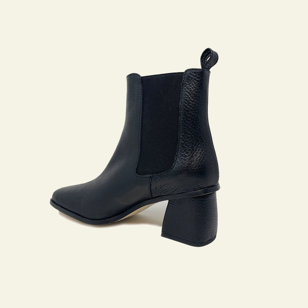 Hanks - Chelsea Leather Boot - Black