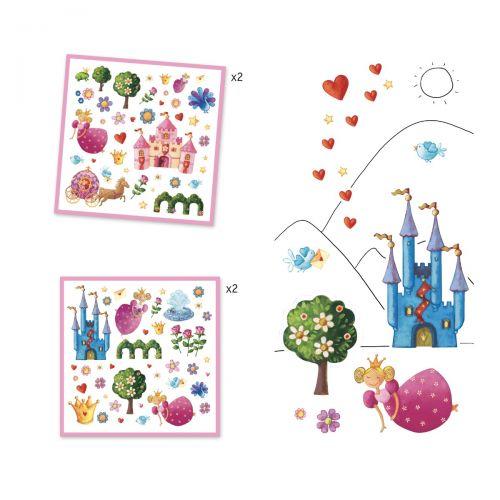 DJECO - Stickers Princess Marguerit