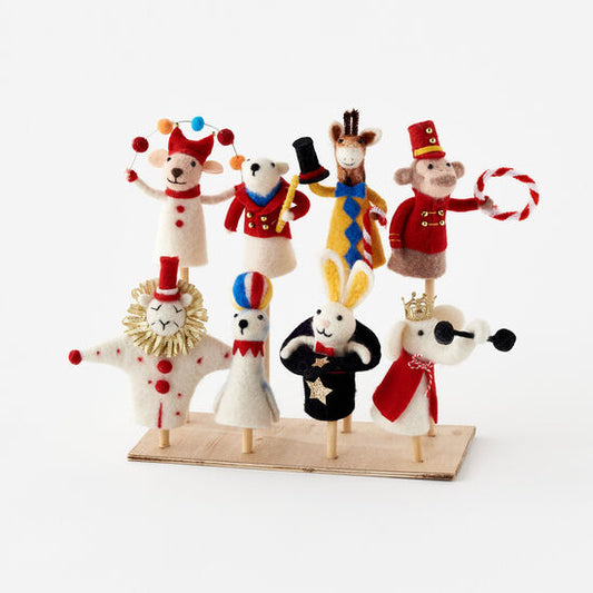 Circus Animal Finger Puppets