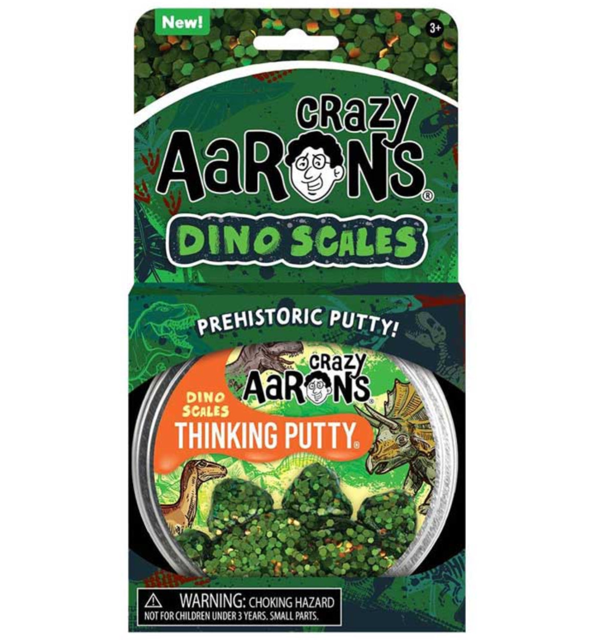 Crazy Aarons - Thinking Putty - Dino Scales