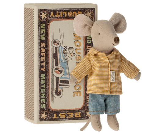 Maileg - Big Brother Mouse in Matchbox