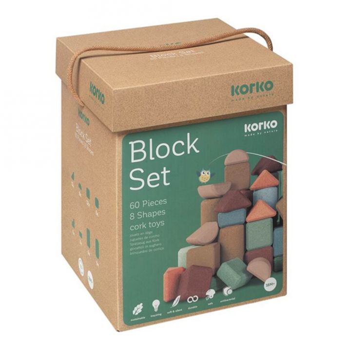 Korko - Mega Block Set - 60 Pieces