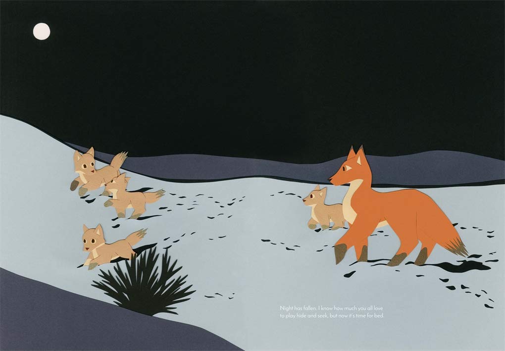 Mother Fox and Her Cubs - Amandine Momenceau