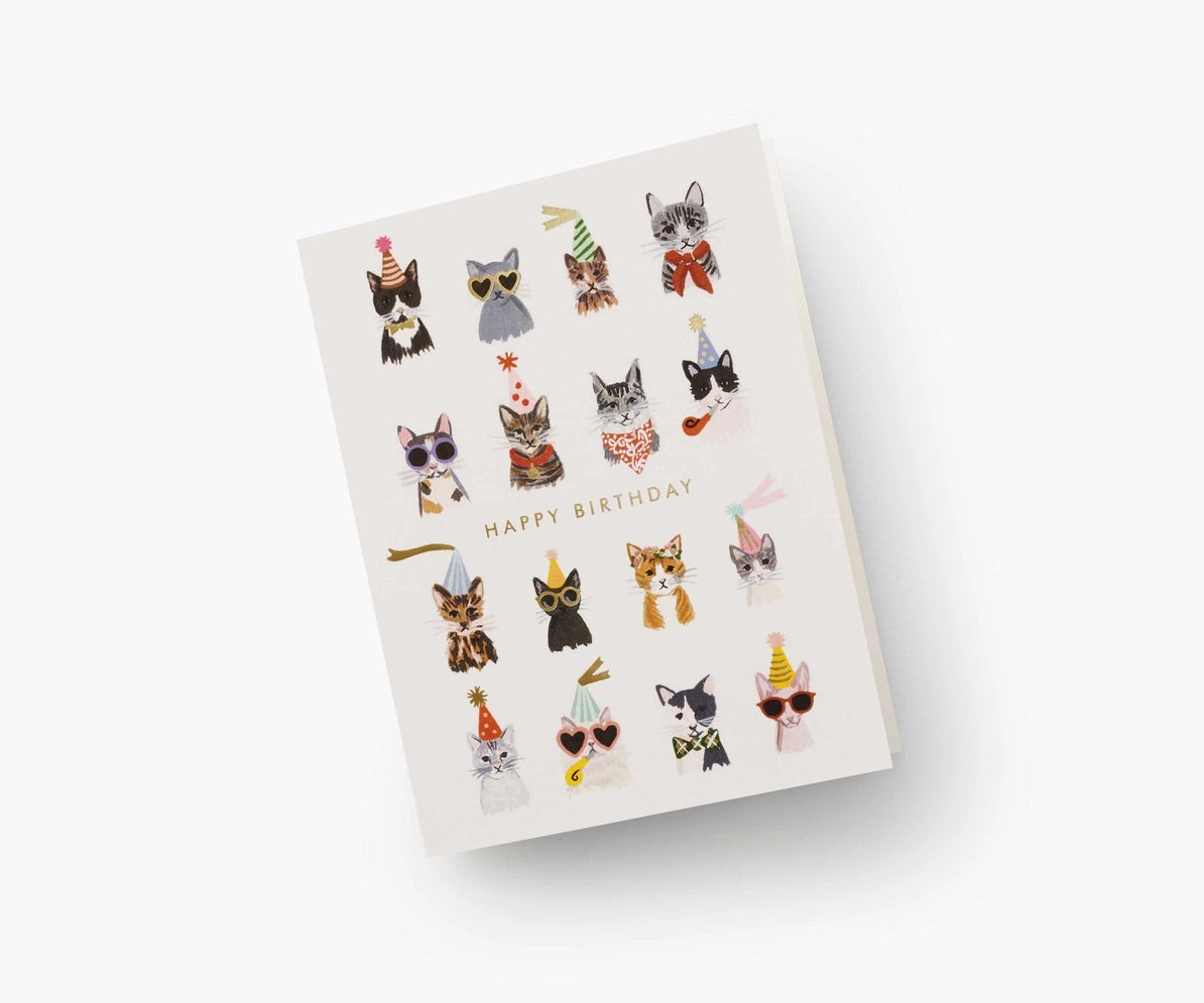 Rifle Paper Co. - Cool Cats Birthday Card