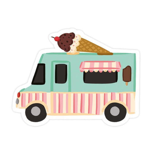 Bloomwolf Studio - Ice Cream Truck Sticker