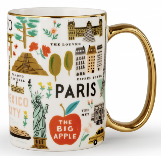 Rifle Paper Co. - Bon Voyage Porcelain Mug