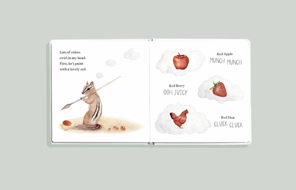 Wish Washy - A First Words + Colors Book - Tabitha Paige