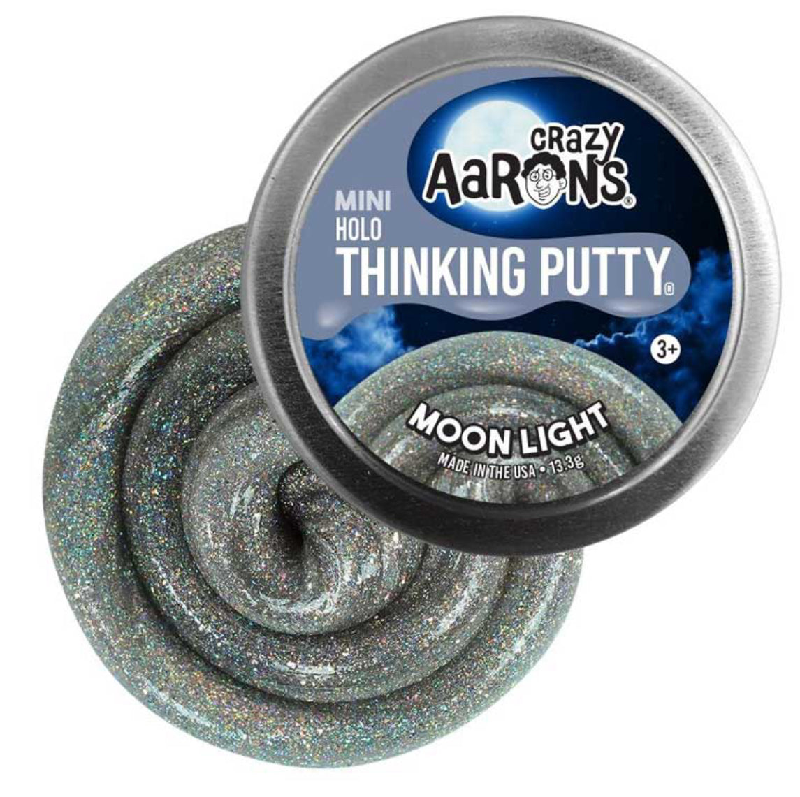 Crazy Aarons- Mini Thinking Putty - Moon Light