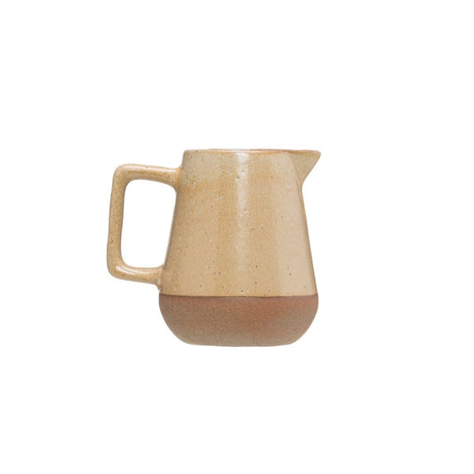 Stoneware Creamer - Beige