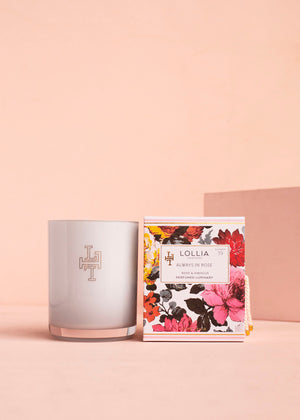 Lollia - Boxed Candle - Always in Rose