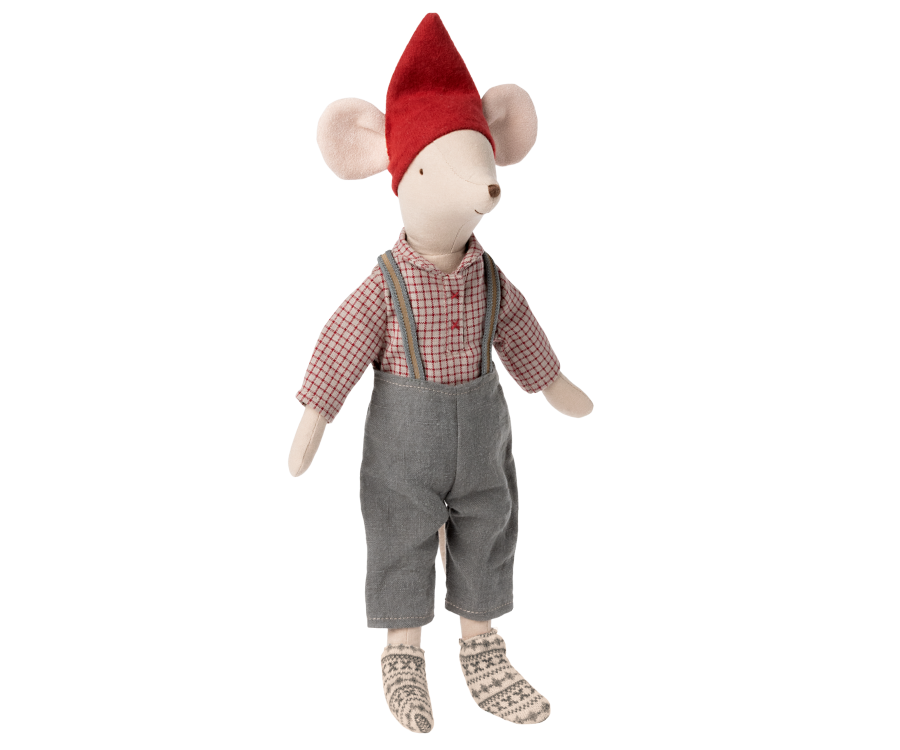 Maileg - Christmas Mouse, Boy - MEDIUM