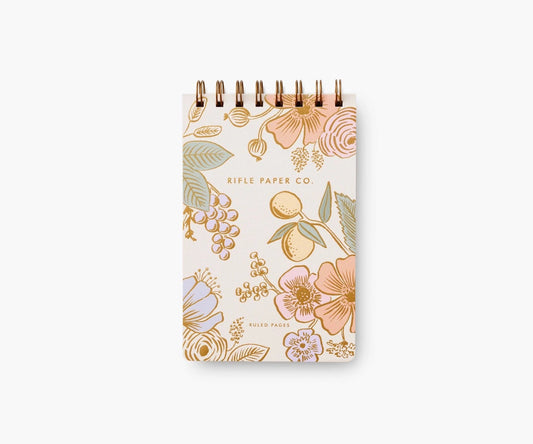 Rifle Paper Co. - Small Top Spiral Notebook - Colette