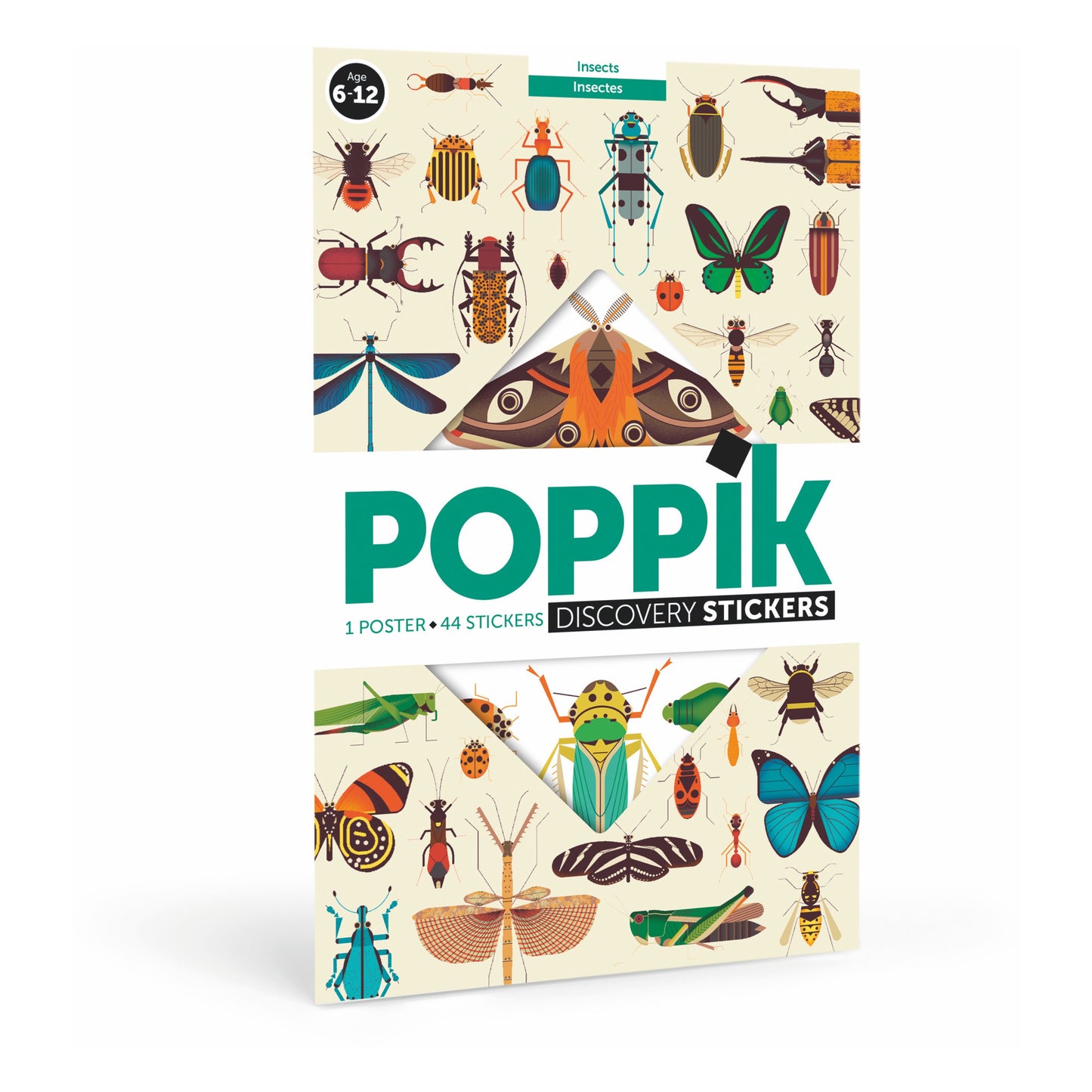 Poppik - Sticker Discovery Set - Insects