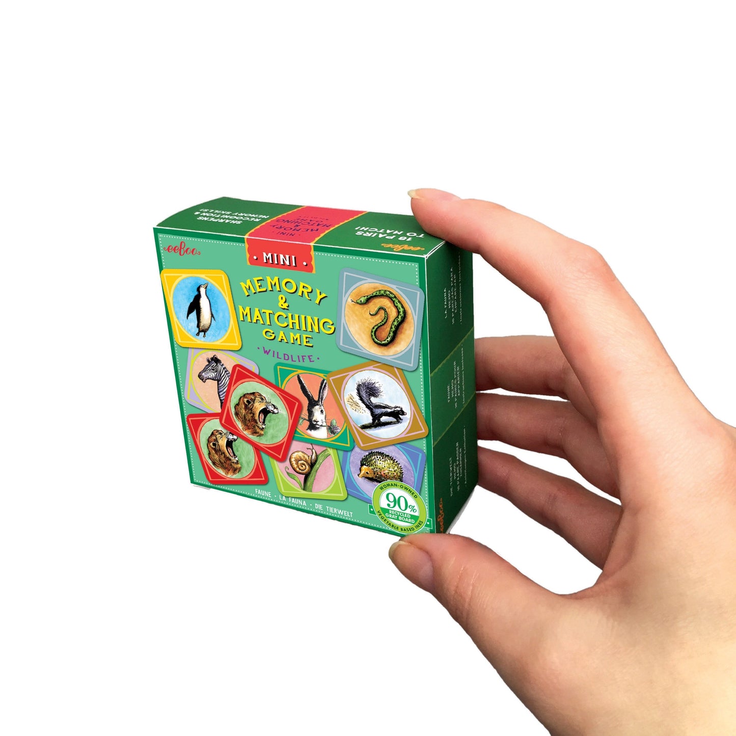 eeBoo - Miniature Memory Match Game - 36 Piece