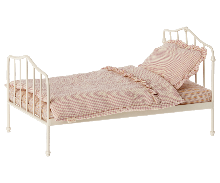 Maileg - Miniature Bed, Mini - Purple