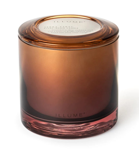 Statement Glass Candle - Terra Tabac